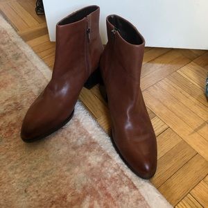Sam Edelman Leather Booties NEVER WORN